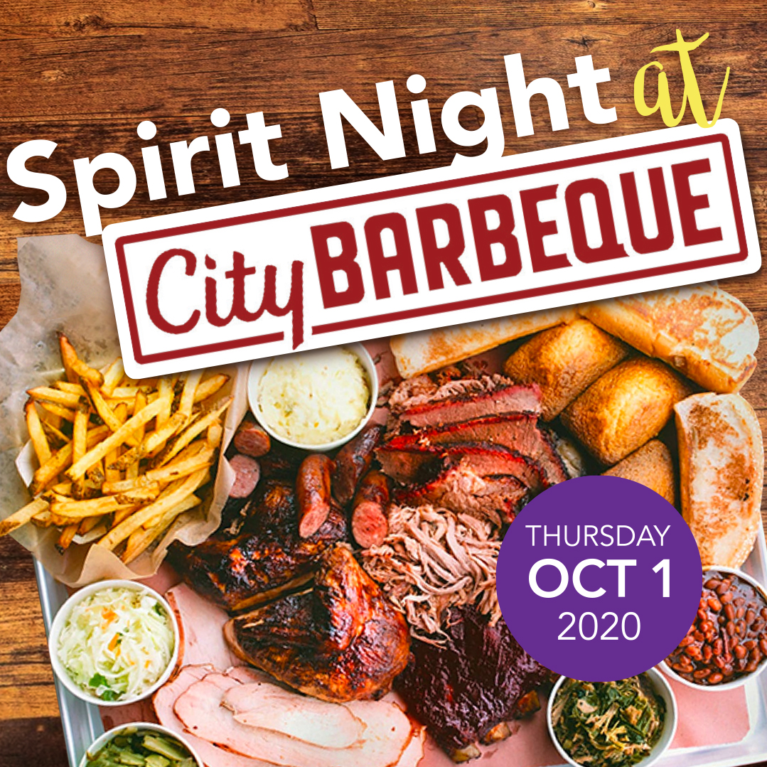 Spirit Night at City Barbeque