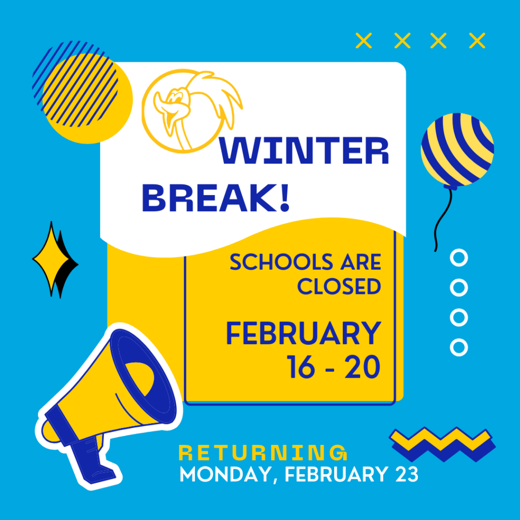 Winter Break 2026 - Avondale Elementary School